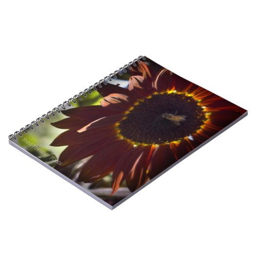 Sonnenblumen-Notebook Notizblock (Linke Seite)
