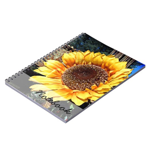 Sonnenblumen-Notebook Notizblock (Linke Seite)