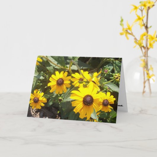 Sonnenblumen Notecard Karte (Gelbe Blume)