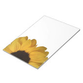 Sonnenblumen Notizblock (angewinkelt)