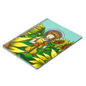 Sonnenblumen Notizblock (Linke Seite)