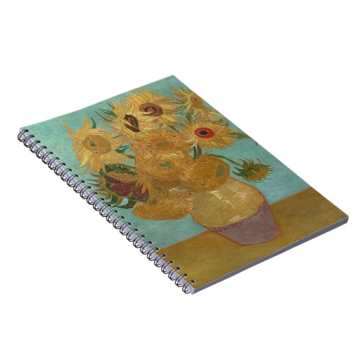 Sonnenblumen Notizblock (Rechte Seite)