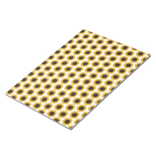 Sonnenblumen Notizblock (angewinkelt)