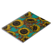 Sonnenblumen Notizblock (Linke Seite)