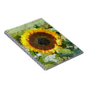 SONNENBLUMEN NOTIZBLOCK (Rechte Seite)
