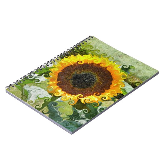 SONNENBLUMEN NOTIZBLOCK (Linke Seite)