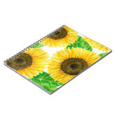 Sonnenblumen Notizblock (Linke Seite)