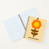 Sonnenblumen-Notizbuch Notizblock (Innenseite)