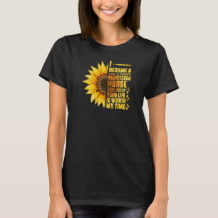 Sonnenblumen Np Medical Nursing wurde zu einer Kra T-Shirt