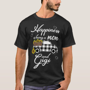 Sonnenblumen-Oma-Shirt Glück bedeutet, eine Mutter T-Shirt