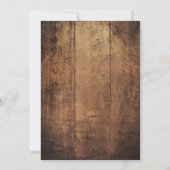 Sonnenblumen Paare Polterabend Einladung (Rückseite)