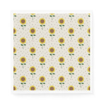 Sonnenblumen-Papier-Servietten