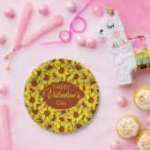 Sonnenblumen-Papierteller Pappteller (Party)