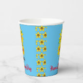 Sonnenblumen Pappbecher (Links)