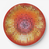 SONNENBLUMEN PAPPTELLER (Vorderseite)