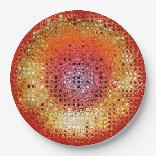 SONNENBLUMEN PAPPTELLER (Vorderseite)