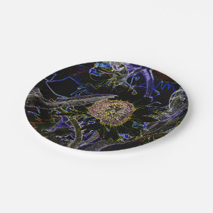 SONNENBLUMEN PAPPTELLER