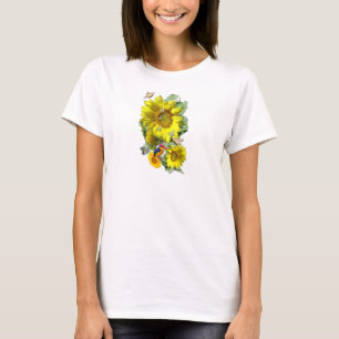 Sonnenblumen-Party. T-Shirt
