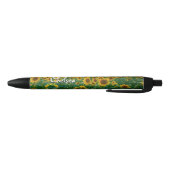 Sonnenblumen Personalisiert Pen Individuelle Name Kugelschreiber (Unterseite)
