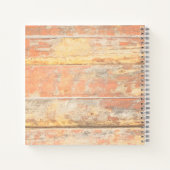 Sonnenblumen personalisiertes Scrapbook Notebook Notizblock (Rückseite)