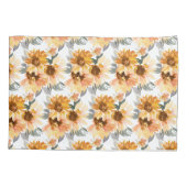 Sonnenblumen Pillowcase Kissenbezug (Rückseite)