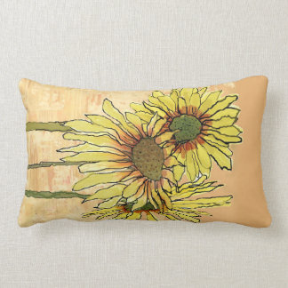 Sonnenblumen Pilows, Copyright Karen J Williams Lendenkissen