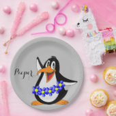 Sonnenblumen Pinguin Papier Teller (Party)