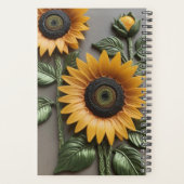 Sonnenblumen Planer (Rückseite)