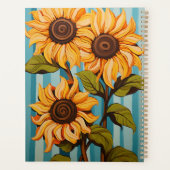 Sonnenblumen Planer (Rückseite)