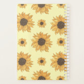 Sonnenblumen Planer (Rückseite)