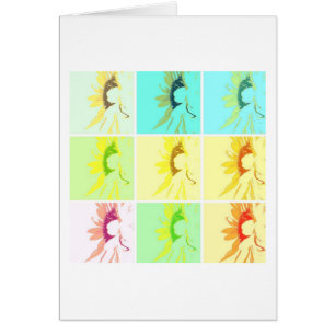 Sonnenblumen Pop Art