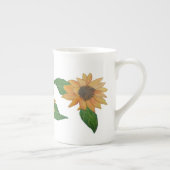 Sonnenblumen Porzellantasse (Rechts)