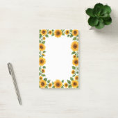 Sonnenblumen Post-it Klebezettel (Büro)