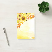Sonnenblumen Post-it Klebezettel (Büro)