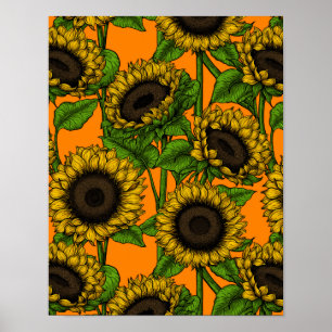 Sonnenblumen Poster