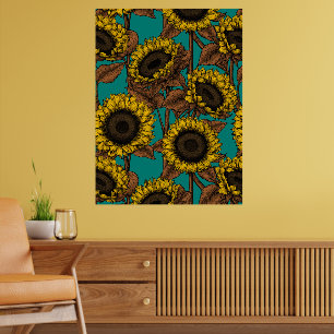 Sonnenblumen Poster