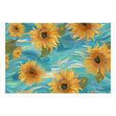 Sonnenblumen Poster (Vorderseite)