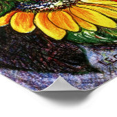 Sonnenblumen Poster (Ecke)