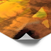 Sonnenblumen Poster (Ecke)