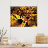 Sonnenblumen Poster (Küche)