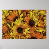 Sonnenblumen Poster (Vorne)