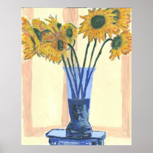 Sonnenblumen Poster (Vorne)