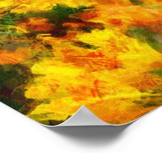 Sonnenblumen Poster (Ecke)