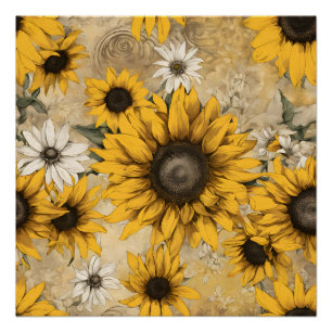 Sonnenblumen Poster