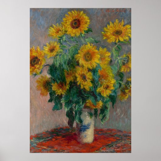Sonnenblumen Poster (Vorne)