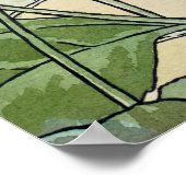 Sonnenblumen Poster (Ecke)