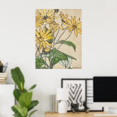 Sonnenblumen Poster (Heimbüro)