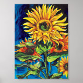 Sonnenblumen Posters Prints Poster (Vorne)