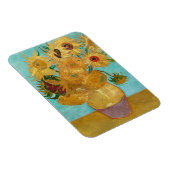 Sonnenblumen, Postimpressionistische Stilleben-Mal Magnet (Rechte Seite)