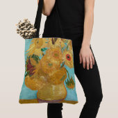 Sonnenblumen, postimpressionistisches Stillleben-G Tasche (Von Nahem)